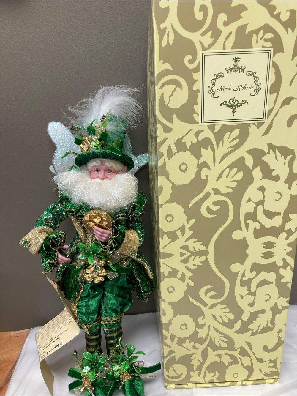 Mark Roberts Shamrock Fairy 18" Medium